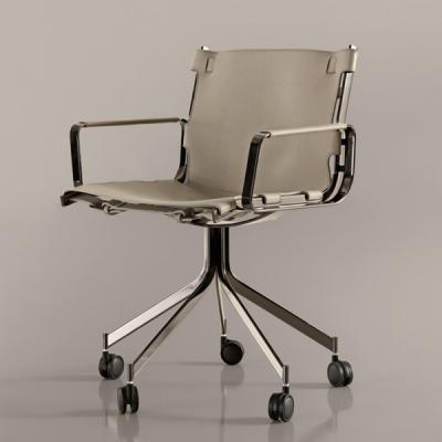 China Replica Charles Style Swivel Office Chair Aluminum Frame Adjustable Height for sale