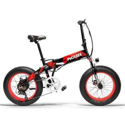 China Aluminum alloy China manufacture ebike 1000W two wheel fat bike 1000w tire 13Ah hid battery electric snow bike Hot-selling for sale