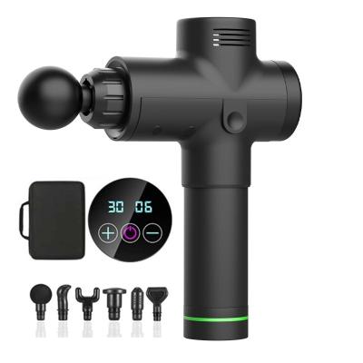 China 30 Speed Body Gun Comfortable And Effective Handheld Massage Gun Muscle Exerciser Deep Tissue Massager for sale