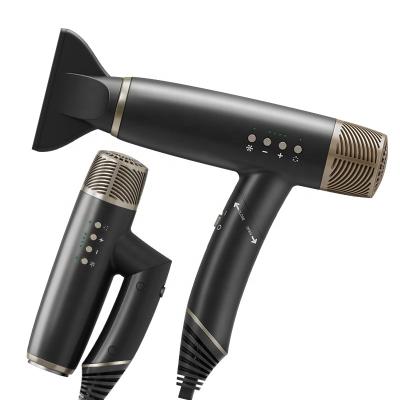 China Travel Salon Travel Hair Dryer Negative Low Noise Fast Dry Ionic Powerful Light Blow Dryer Professional High Speed Hair Dryer for sale