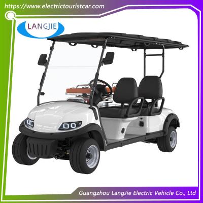 China 2 Seats+1 Bed Electric Powered Golf Carts AC Motor 5KW Electric Ambulance Car For Hospital for sale