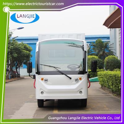 China 2 Sitzplätze Elektrische Lieferwagen 72V 7.5KW Wechselstrom Kleinbatteriebetriebene Nutzfahrzeuge zum Parken zu verkaufen