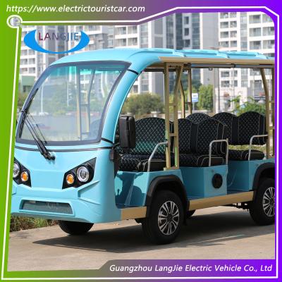 China Multi - Purpose Electric Sightseeing Bus 8 Seater Tourist Coach For Hotel for sale