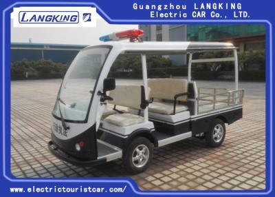 Chine Voiture de patrouille électrique de 4 Seater pour la lumière de voiture de croisière de sécurité avec prudence pour la station de vacances à vendre