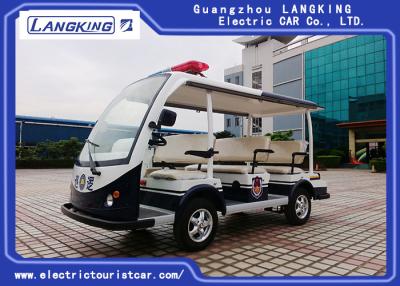 Chine Bande de roulement électrique 3860×1430×1940mm de la voiture de patrouille de passager multi 1210/1200mm F/R à vendre