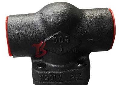 China Schmiede-Stahl-Aufzugschließventil, A105N, Klasse 800, Dn25, 1in, SW, API602 zu verkaufen