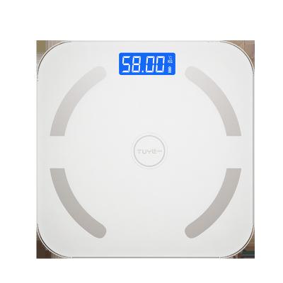 China Wifi Customized Electronic Smart LCD Display Body Index Weight Scale for sale