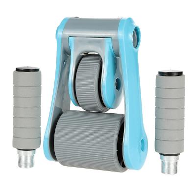 China 120 kilograms home fitness gym equipment bodybuilding, ab wheel roller for sale