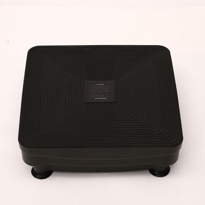 China Lose Weight Square Vibration Plate EMS Gym Equipment New Body Shape Vibration Machine Super Manual Design With Weight Scale for sale