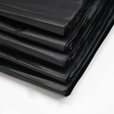 China Disposable PE Recycled Contractor Rubbish Garbage Giant Rubbish Liner Plastic Heavy Duty Trash Garbage Bags for sale