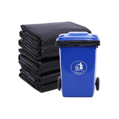 China Disposable Trash Bags Large Black Heavy Duty Garbage Can Liners for Custodians Landscapers Lawn Bags Contractors Industrial for sale