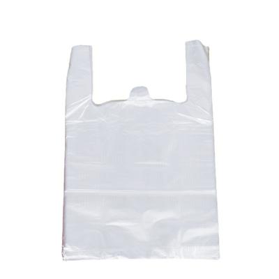 China Disposable OEM ODM Customized Wholesale Different sizes Merchandise Plastic Vest Bag with Handle Carryout Grocery Shopping Barbage Bags for sale