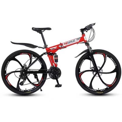 China 2022 Mini Bike Folding Bicycle 26 Inch 26 Speed Aluminum Steel Fast Shipping Foldable Bicycle for sale