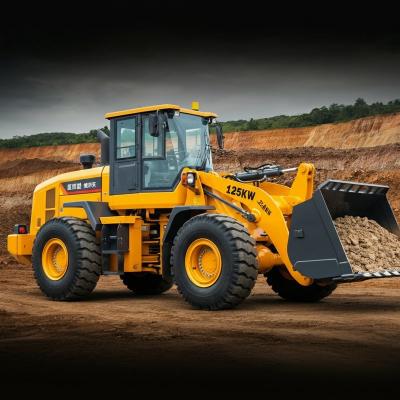 China 125kW Weichai Engine LW400KN 4 Ton Front End Loader With Joystick for sale
