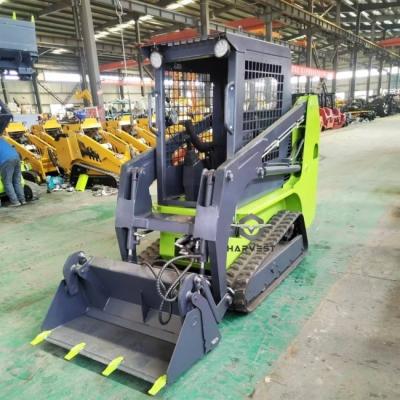Cina EPA Kubota Motore 400kg Mini Track Skid Steer Loader 0.2m3 TS25 Hot Sale In Canada in vendita