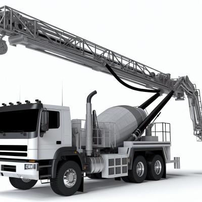 China Productivity 100m3/h 4 Section HB30K 30m Boom Concrete Pump Truck for sale