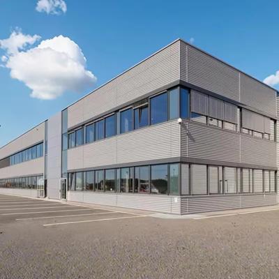 China Customized Steel Frame Building Workshop Multi Story Steel Structure Building for sale
