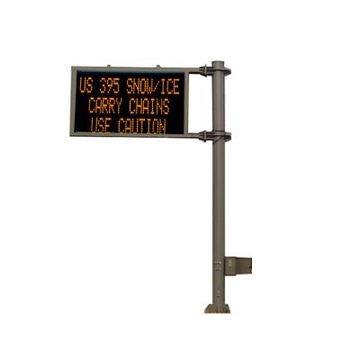 China Outdoor Road Speed Limit Signage Signage Board Fixed Variable Outdoor City Road Sign Post Led Display for sale