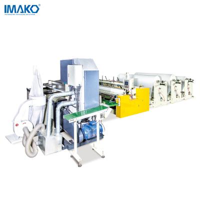 China Hotels Automatic High Speed Low Cost JRT Direct Paper Production Line With Toilet Paper Rewinding Packing Machine In Factory Price for sale
