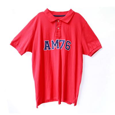 China Custom Anti-Shrink 100% Cotton Factory Solid Color Printed Logo Golf T-shirt Business Plain Polo T-Shirt For Men for sale