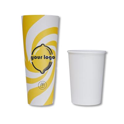 China Customized Printing Surprise Cup Milk Tea Coffee Blind Box Bubble Tea Cup for sale