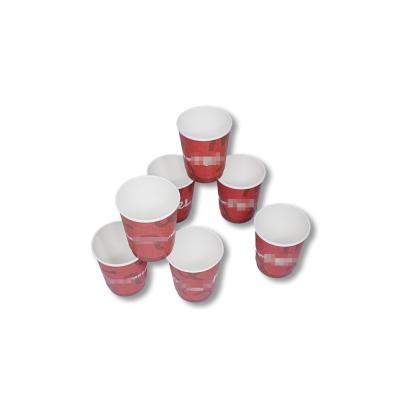 China Eco-friendly Biodegradable Disposable Coffee Paper Cup Customized with Customer Logo for sale