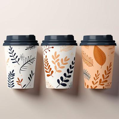 China Customized 100% biodegradable eco-friendly and plastic free water-based coating for coffee milk and hot drink paper cups for sale