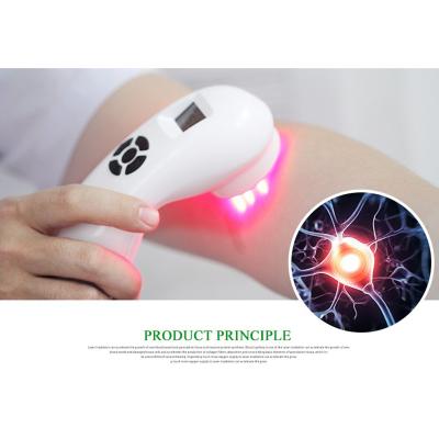 China LLLT 808nm 650nm rotes helles Handlaser-Gerät für Schmerzlinderung zu verkaufen
