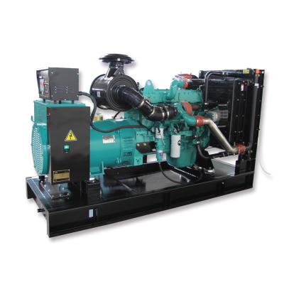 China GTL supply Cummin-s open type flame generator 250kw prime power industrial construction used for sale