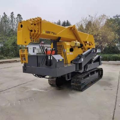 China Other Portable Manual Construction Knuckle Off-Road Boom Tracked Mini Mobile Hydraulic Electric Hoist Cranes Lifting Spider For Sale for sale