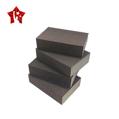 China New 9# Sponge Polishing Trapezoidal Polishing Sanding Block Abrasive Block for sale
