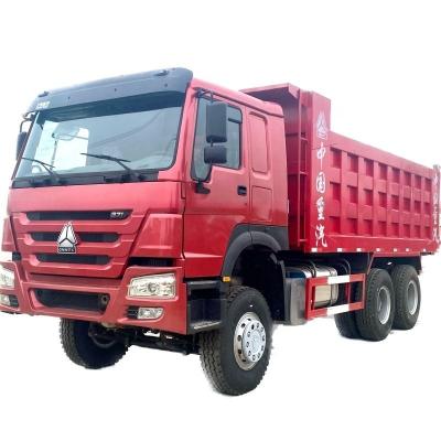 Chine 10 Transmission vers l'avant utilisée Howo SINOTRUCK Hno camionneur à décharge avec 351-450 chevaux et moteur WEICHAI à vendre