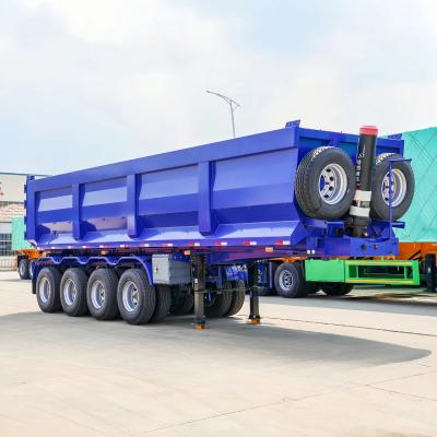 China 4 Axis (Can Be Customized 2/3/5/6 Axis) 12R20 Tire New Dump Truck Semi-Trailer Factory Direct Sale for sale