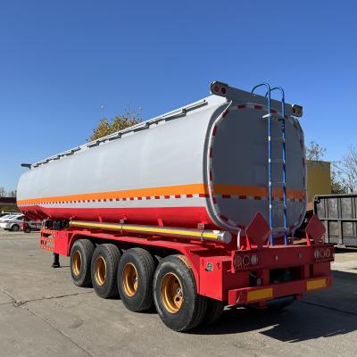Chine Trailer de réservoir d'huile chaude personnalisable avec 50 tonnes de charge utile maximale 11800*2500*3700 mm Suspension mécanique à vendre