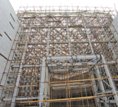 China H Section Frame Steel Structure Shopping Mall Corrosion Protection for sale