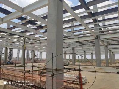 China Leicht gebaute Industriebauten Stahlkonstruktion Werkstatt Fertigung Bekannte Lieferanten zu verkaufen