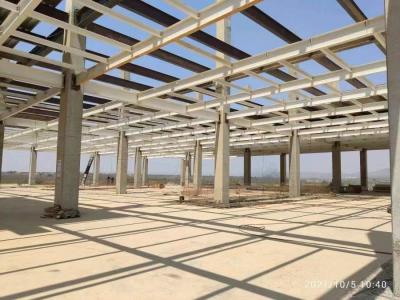 China Vorgefertigte Gebäude Metallrahmenkonstruktion Werkstatt Hersteller zu verkaufen