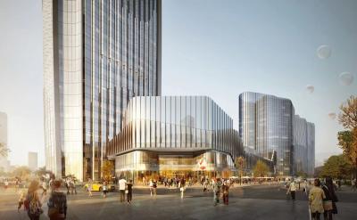 China Innovative Tall Steel Buildings Shopping Mall / Super Market for sale