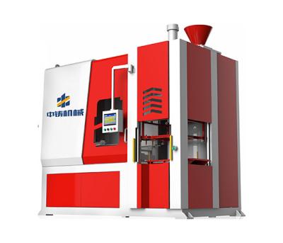 China Automatic horizontal parting flaskless green sand shot squeeze casting moulding equipment for sale