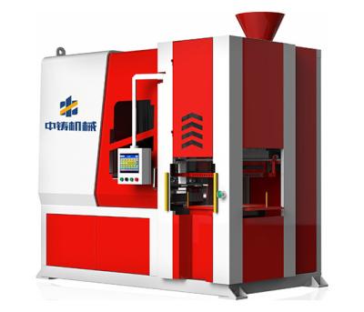 China Cast iron automatic horizontal parting flaskless moulding machine for foundry making motor end cap for sale