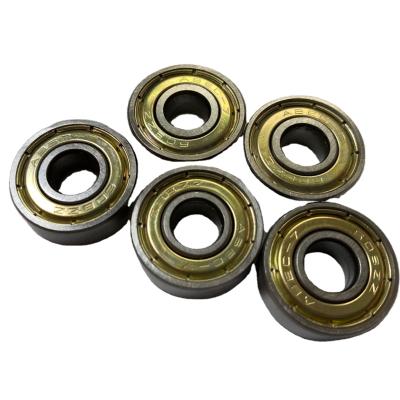 China Long Life Low Speed Carbon Steel With Second Hand Price Deep Groove Ball Bearings 608 zz for sale