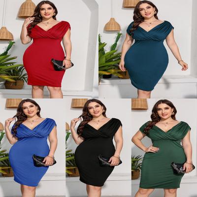 China Maxi Sexy Sleeveless Women Dress Breathable One Shoulder Sexy Plus Size Tight Package Hip Bodycon Dress for sale