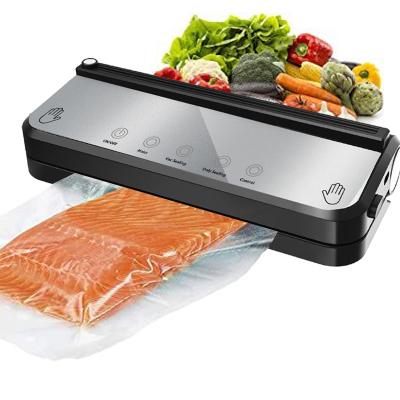 China Hotel Fast Deliver Stainless Steel Cover Food Vacuum Sealer Machine 220v Food Vacuum Sealer For Household Use for sale
