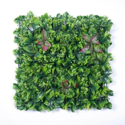 China Indor Decoration 50*50CM Garden Privacy Screen Greenery Plant Protect Artificial Boxwood Panels Grass Wall for sale