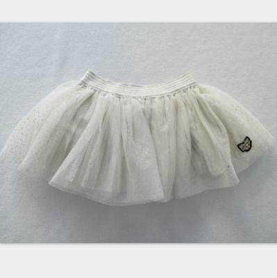 Chine 2 couches de joli de bébé polyester à gradins Mesh Cotton Knit Skirt de robes à vendre