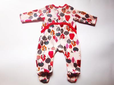 Chine Joli PYJAMA de velours de bébé tissé par coton à vendre