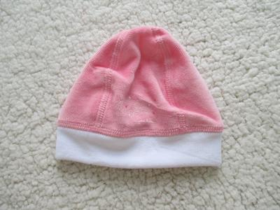 Chine Chapeaux mignons de bébé de velours d'hiver rose de remplissage chauds à vendre