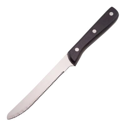 China Sustainable Stainless Steel Steak Knife With Bakelite Handle for sale