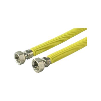 China Construction gas pipe top selling hot and cold water inlet pipe stainless steel bellows rubber shower for sale