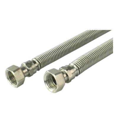 China Construction gas pipe top selling hot and cold water inlet pipe stainless steel bellows rubber shower for sale
